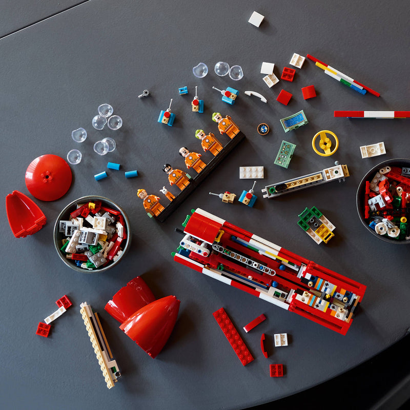 Tintin LEGO Ideas Moon Rocket 21367, UK version
