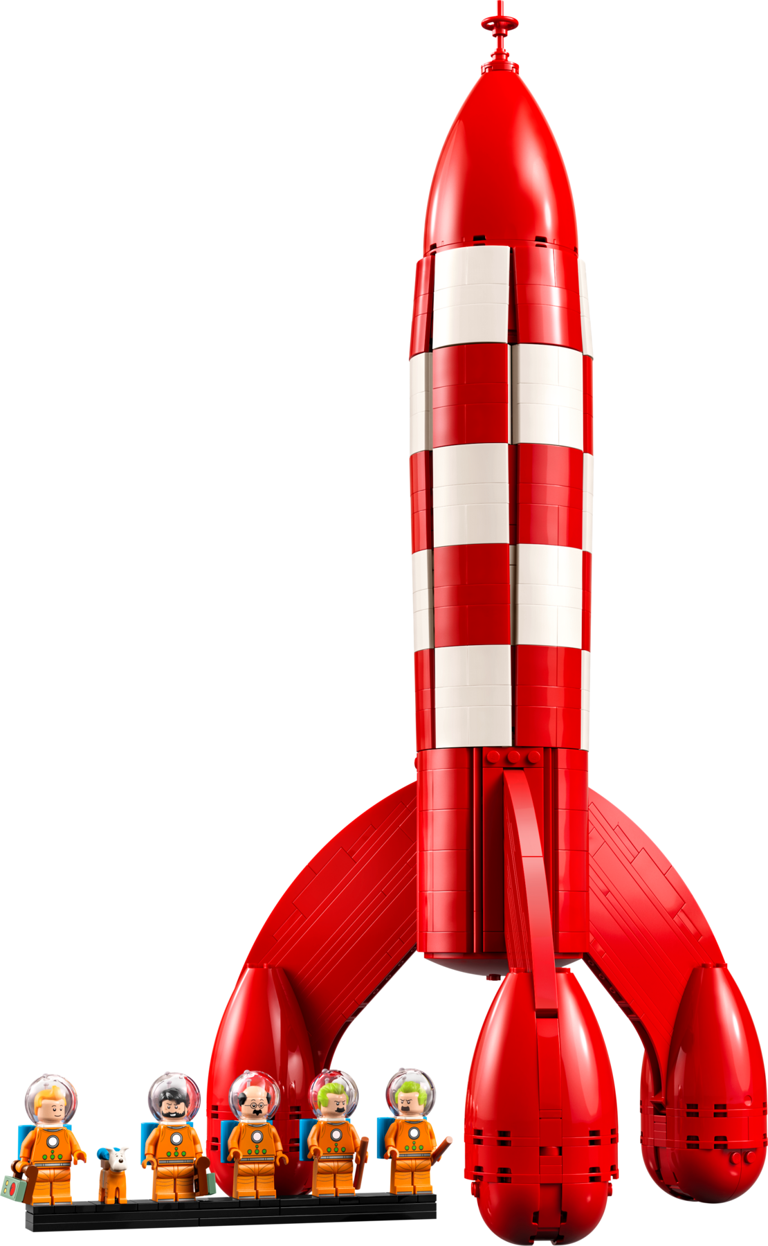Tintin LEGO Ideas Moon Rocket 21367, UK version