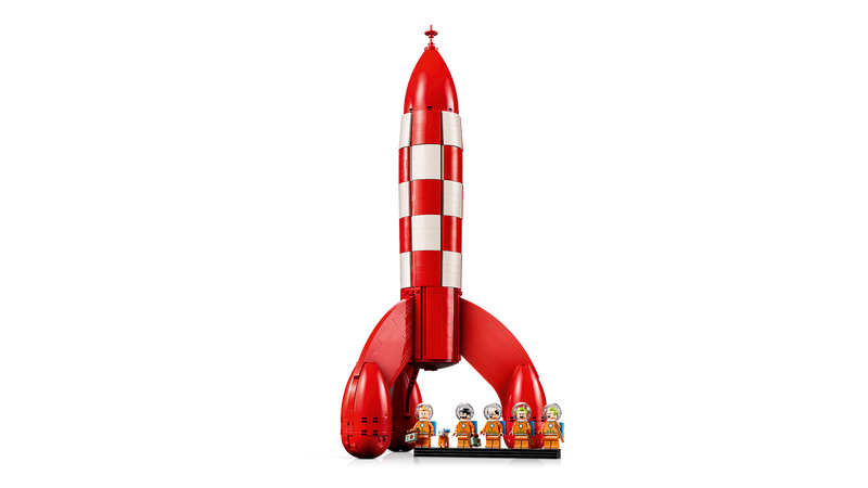Tintin LEGO Ideas Moon Rocket 21367, UK version