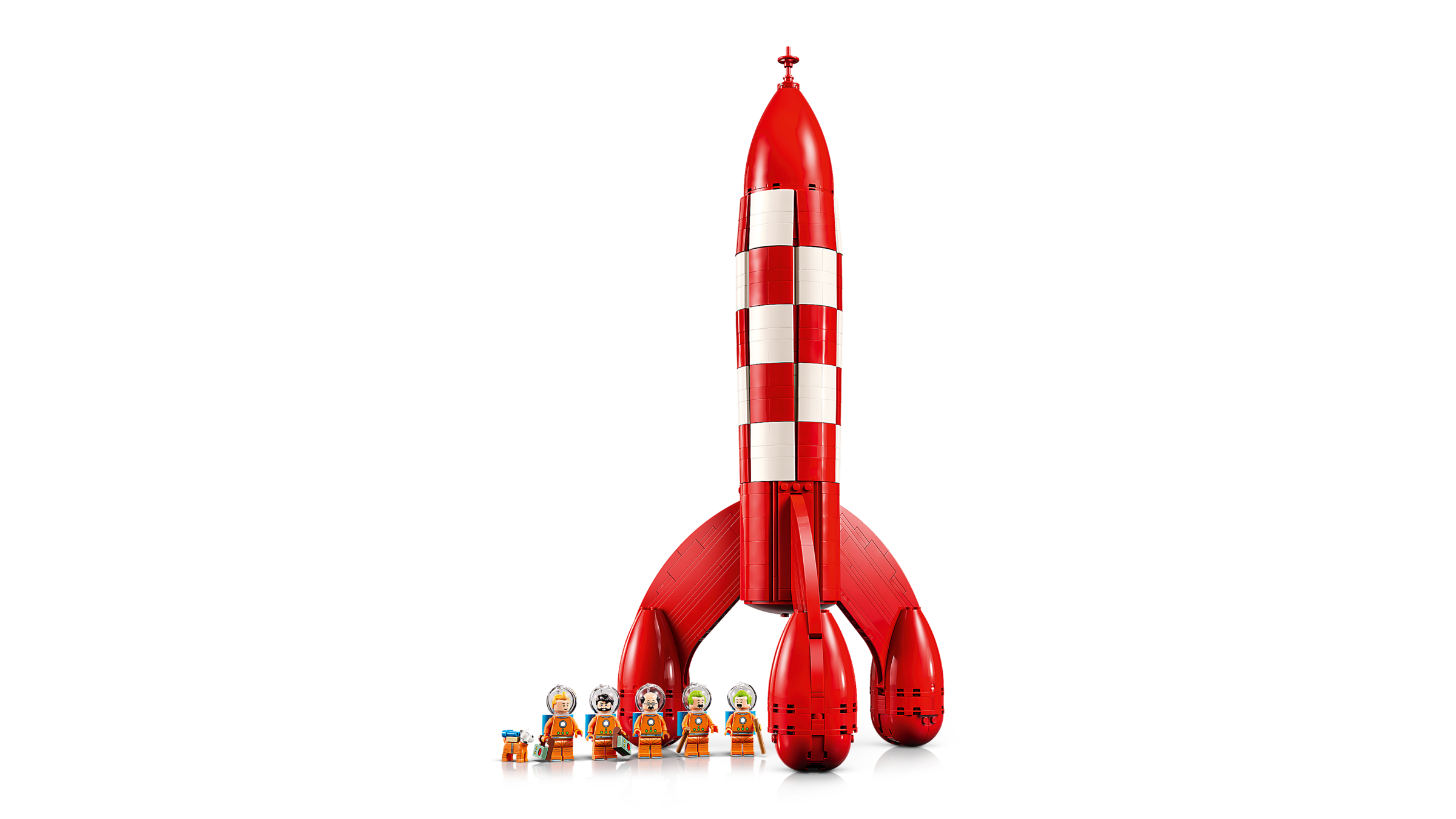 Tintin LEGO Ideas Moon Rocket 21367, UK version