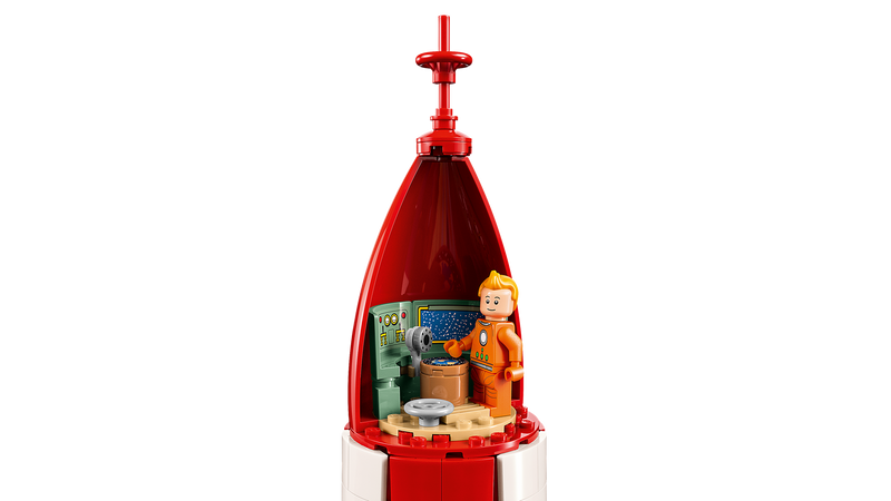 Tintin LEGO Ideas Moon Rocket 21367, UK version