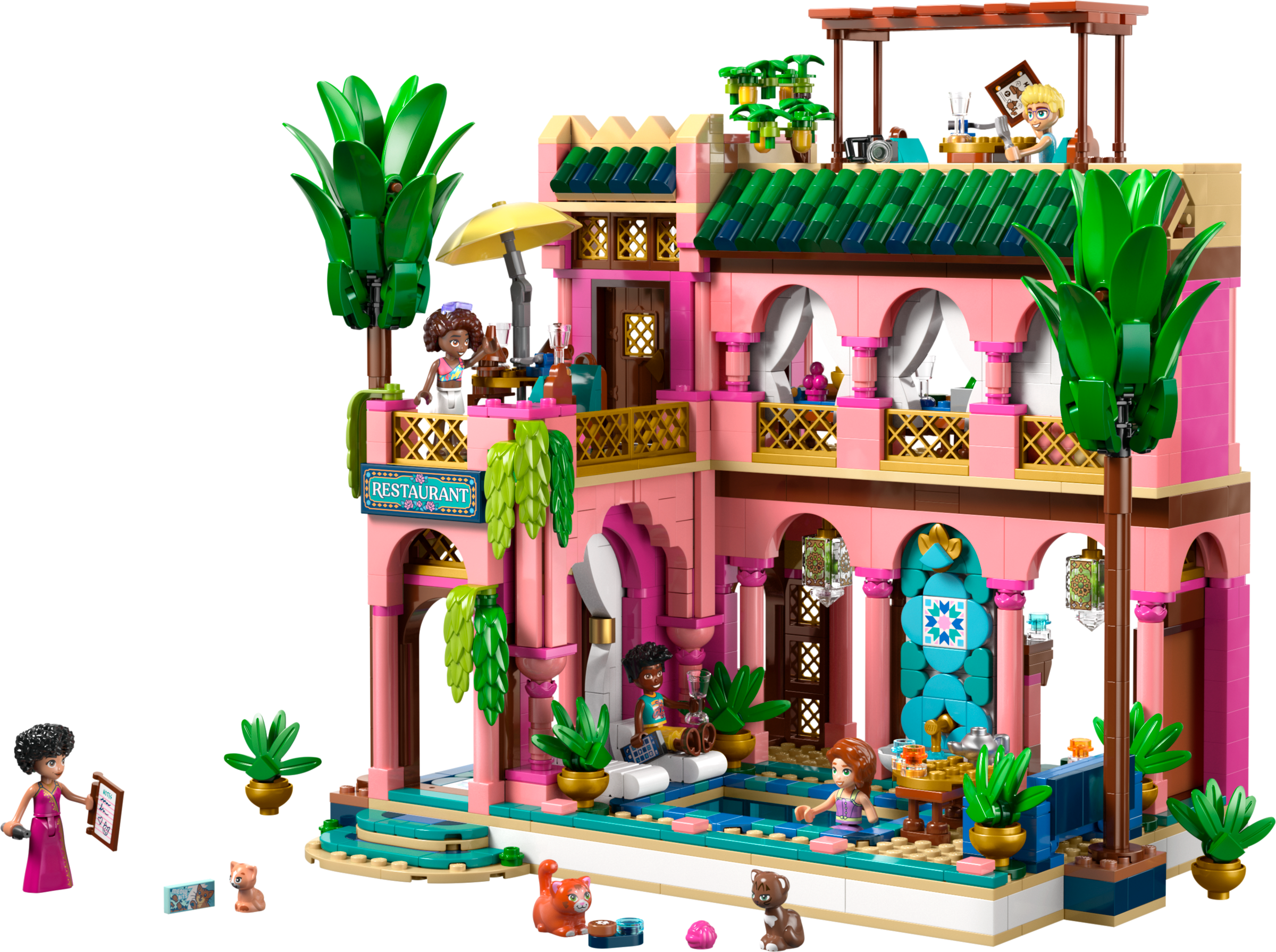LEGO Friends Garden Restaurant building set 42691 - British product