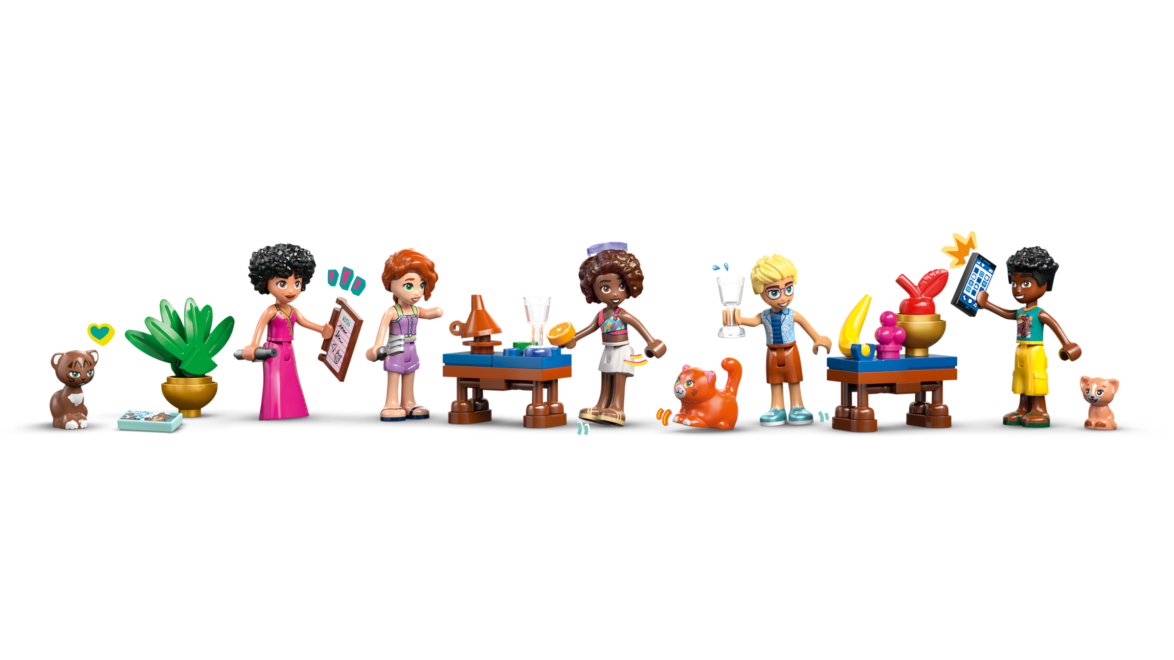 LEGO Friends Garden Restaurant building set 42691 - British product