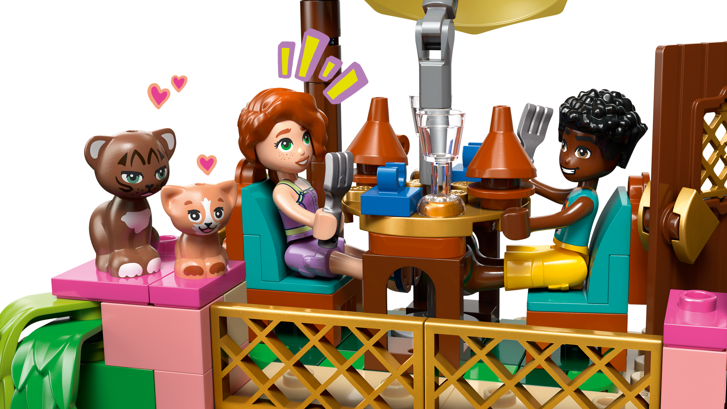 LEGO Friends Garden Restaurant building set 42691 - British product
