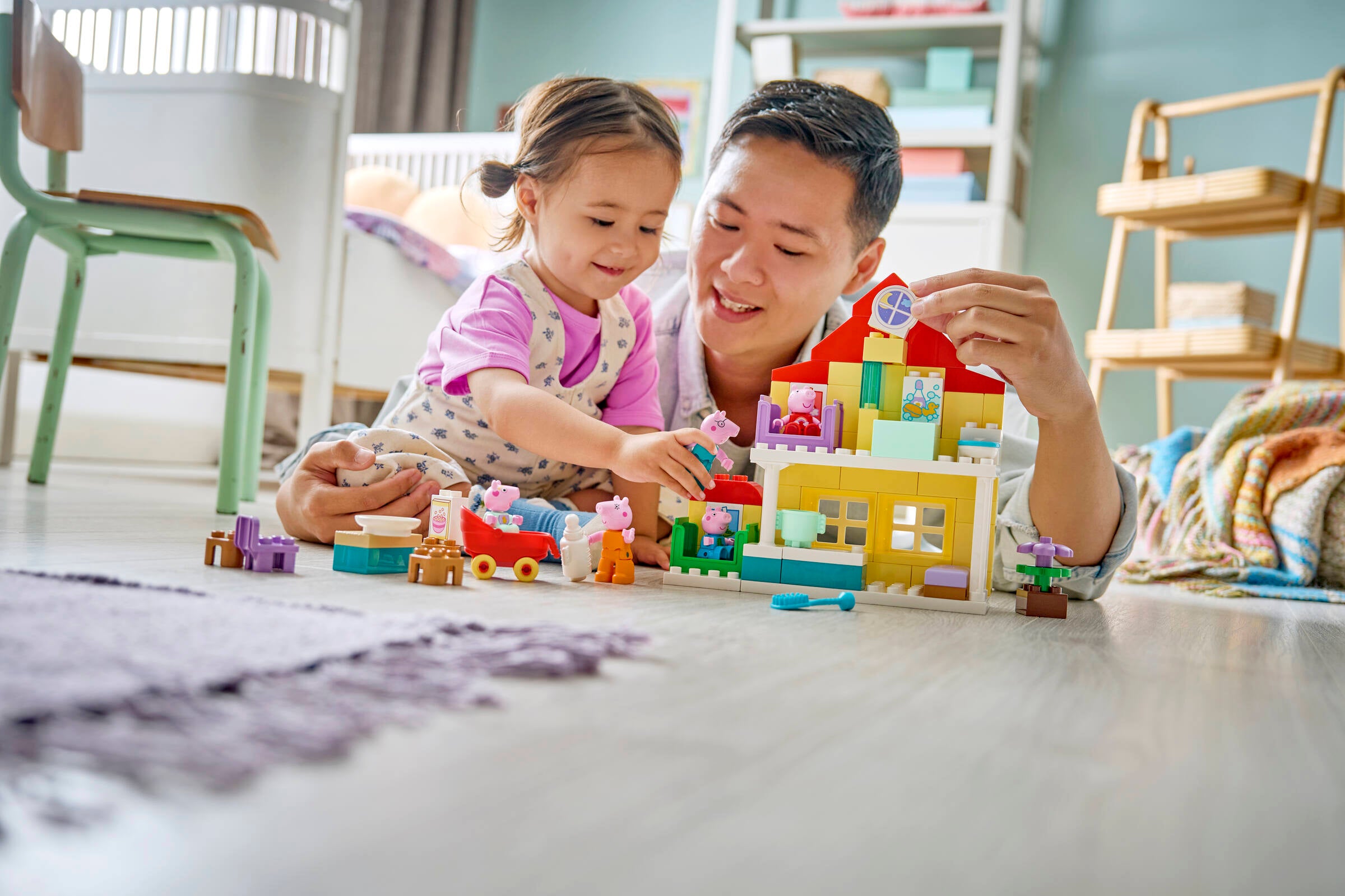 LEGO DUPLO Peppa Pig Family House building set, imported from the UK