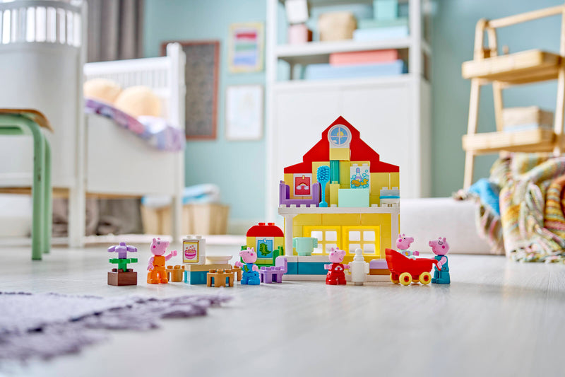 LEGO DUPLO Peppa Pig Family House building set, imported from the UK