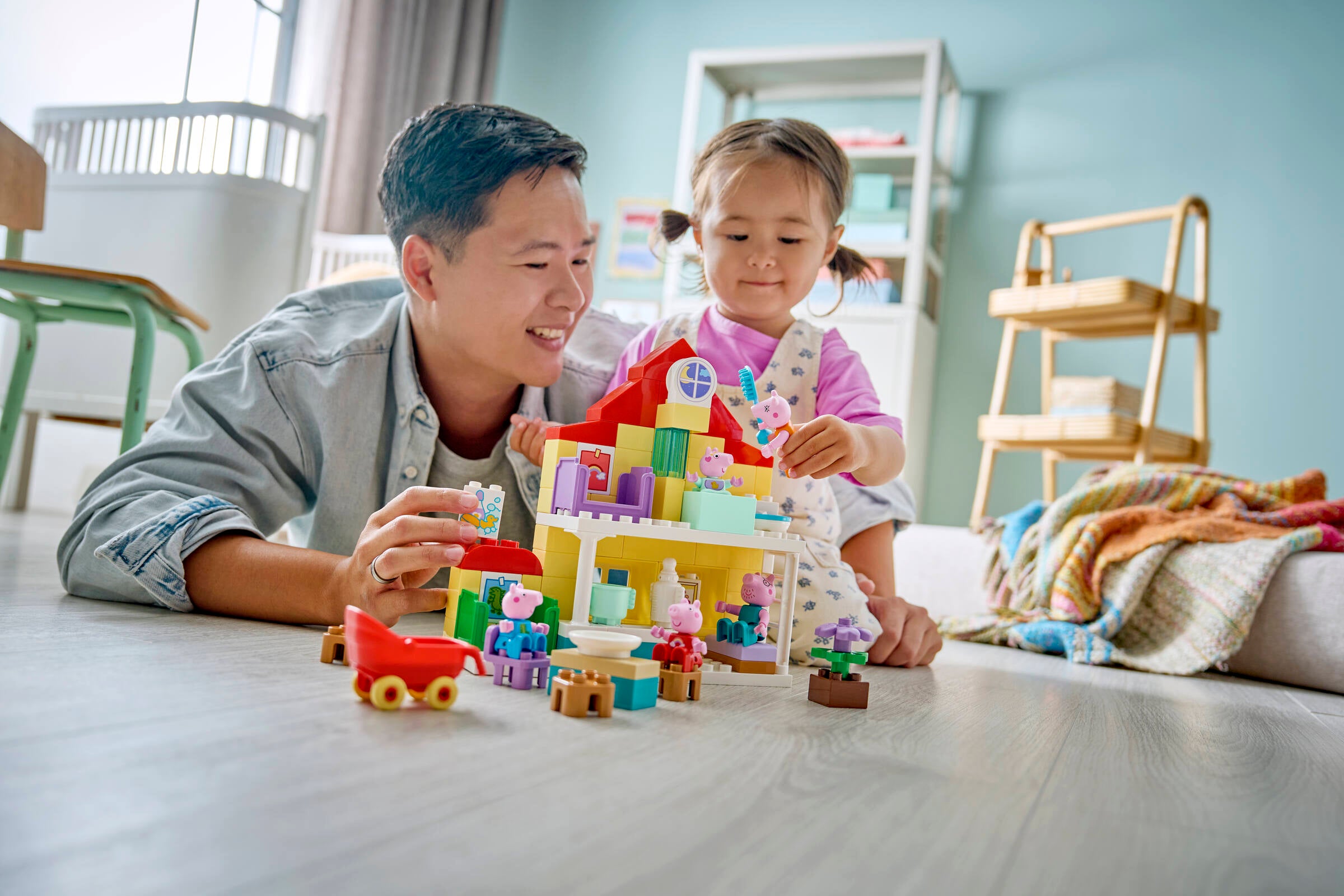 LEGO DUPLO Peppa Pig Family House building set, imported from the UK