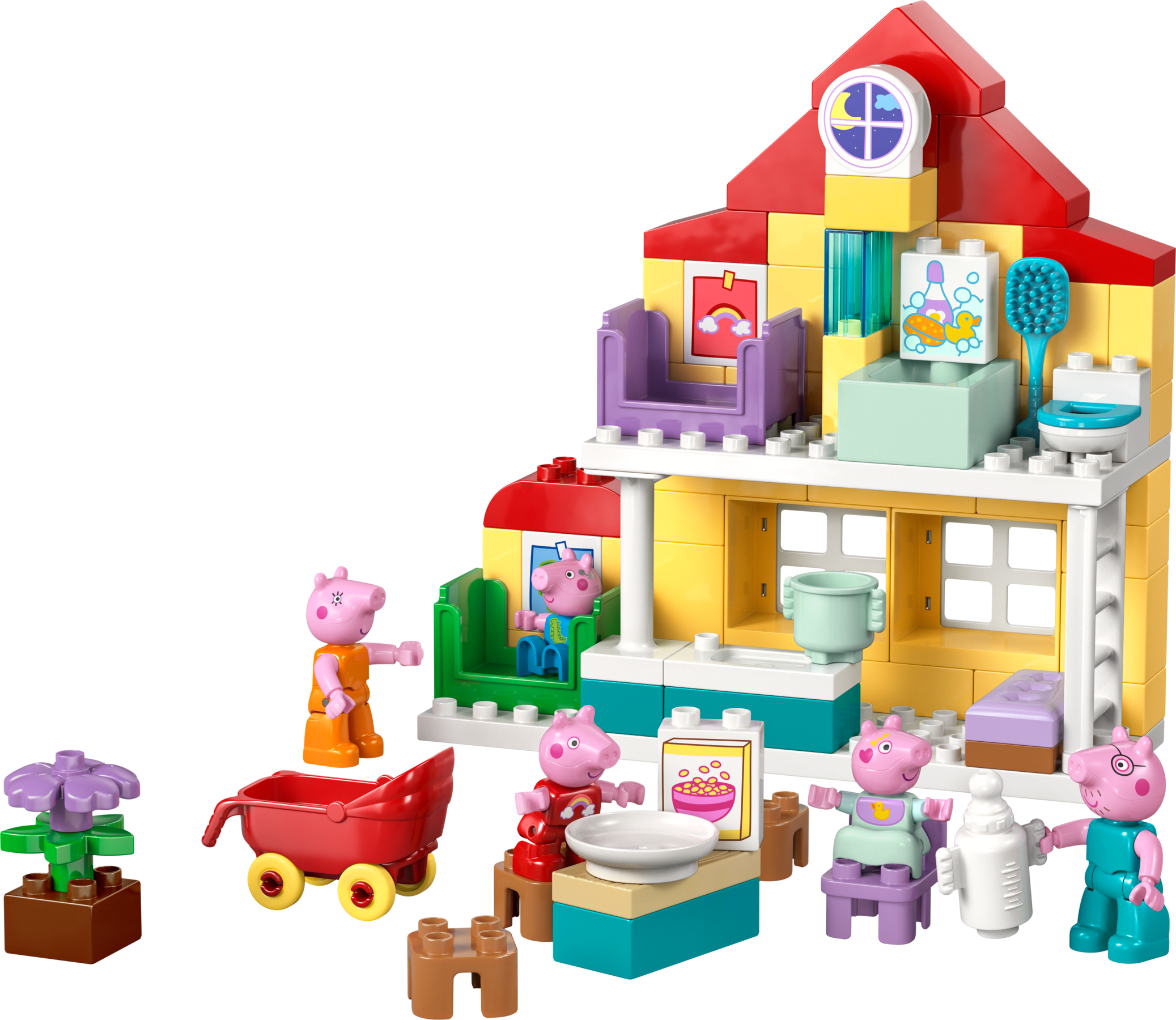 LEGO DUPLO Peppa Pig Family House building set, imported from the UK