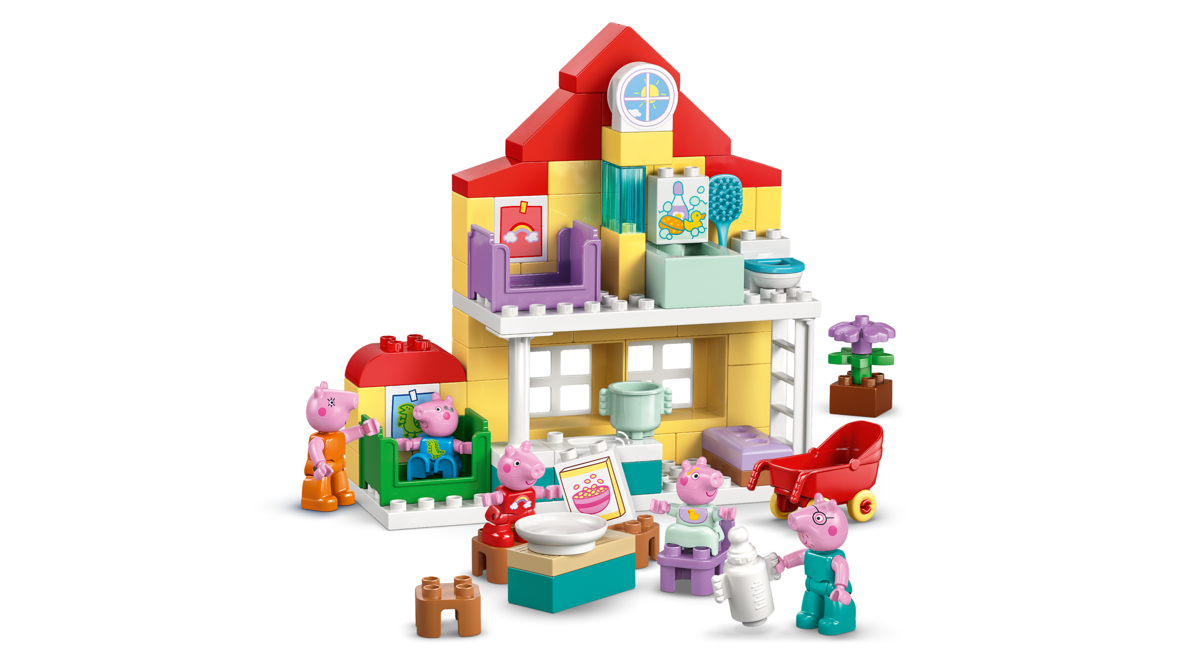 LEGO DUPLO Peppa Pig Family House building set, imported from the UK