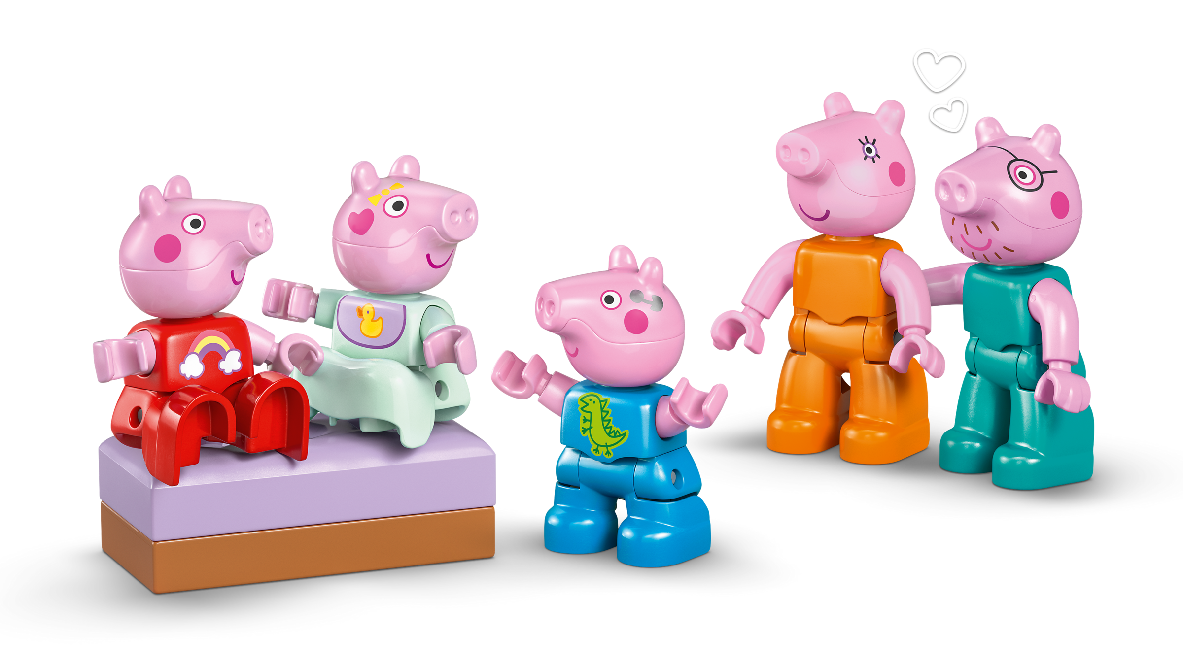 LEGO DUPLO Peppa Pig Family House building set, imported from the UK