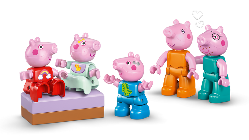 LEGO DUPLO Peppa Pig Family House building set, imported from the UK
