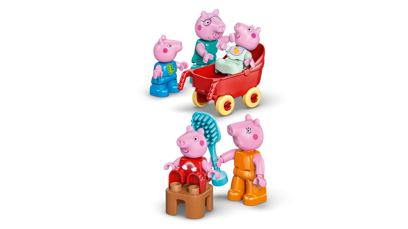 LEGO DUPLO Peppa Pig Family House building set, imported from the UK