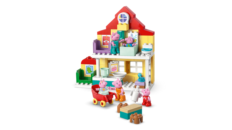 LEGO DUPLO Peppa Pig Family House building set, imported from the UK