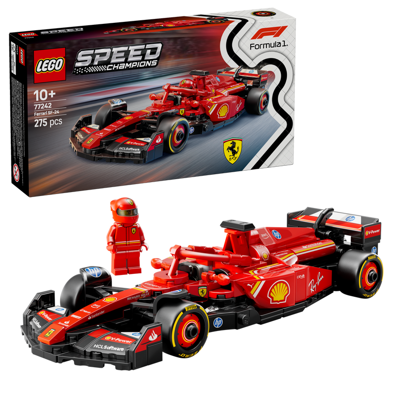 LEGO Ferrari SF-24 F1 Race Car 275 pieces - British product