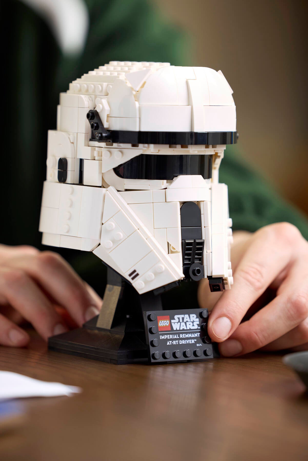 LEGO Star Wars AT-RT Driver Helmet building set (British brand)