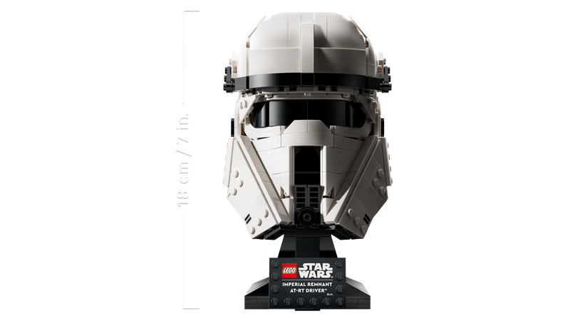 LEGO Star Wars AT-RT Driver Helmet building set (British brand)