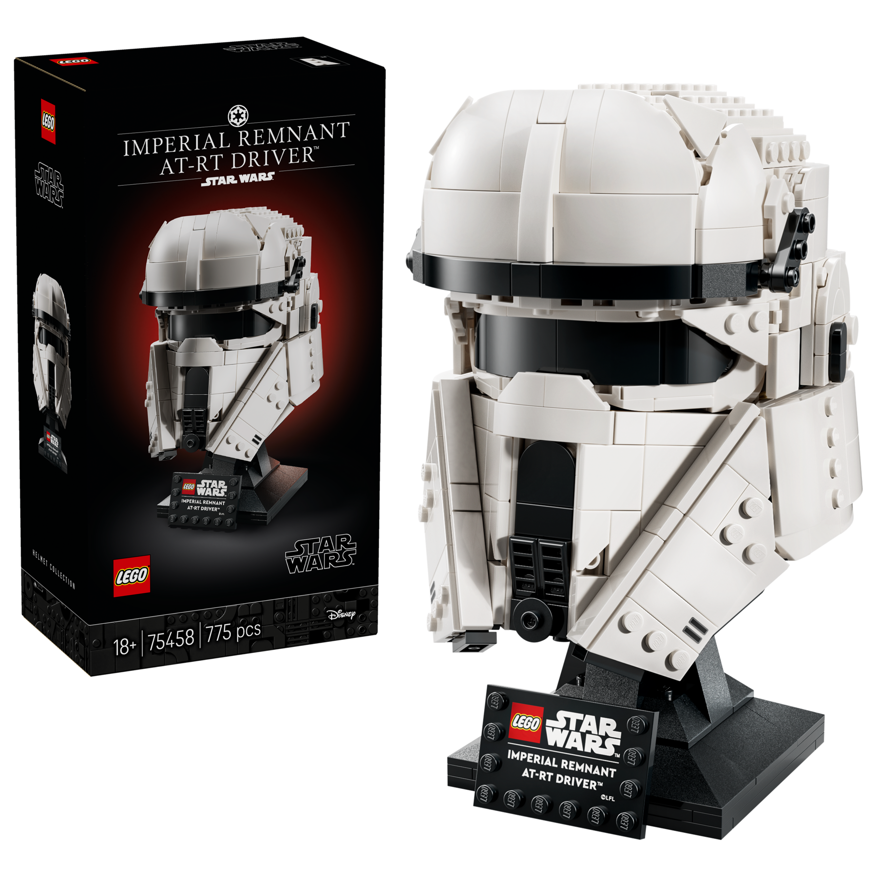 LEGO Star Wars AT-RT Driver Helmet building set (British brand)