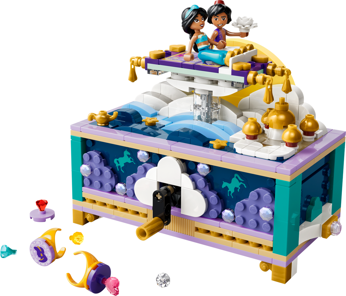 LEGO Disney Jasmine's Jewellery Box building set 458 pieces (British brand)