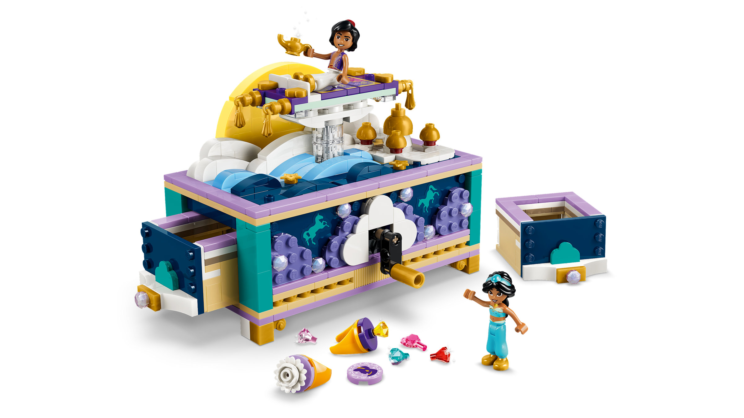 LEGO Disney Jasmine's Jewellery Box building set 458 pieces (British brand)