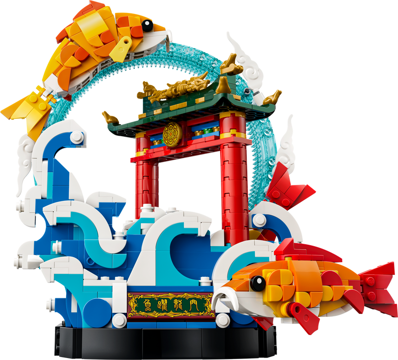 LEGO Prosperity Carp Leaping building set, imported from the UK