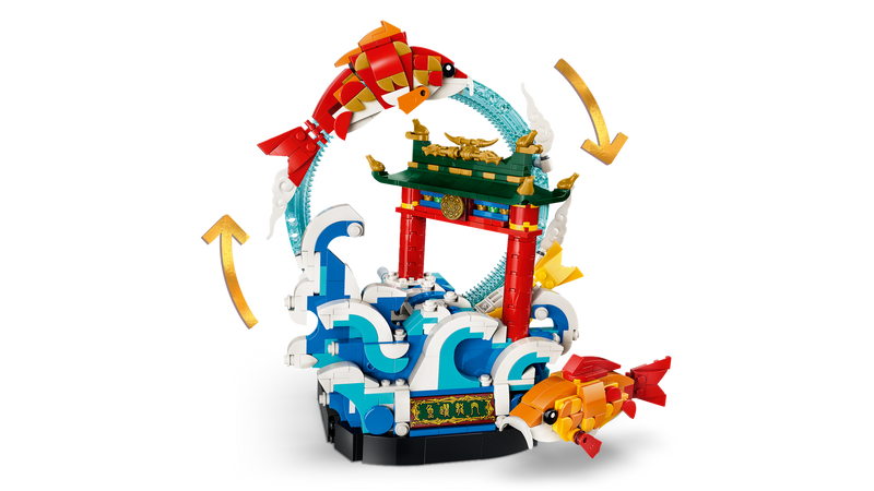 LEGO Prosperity Carp Leaping building set, imported from the UK
