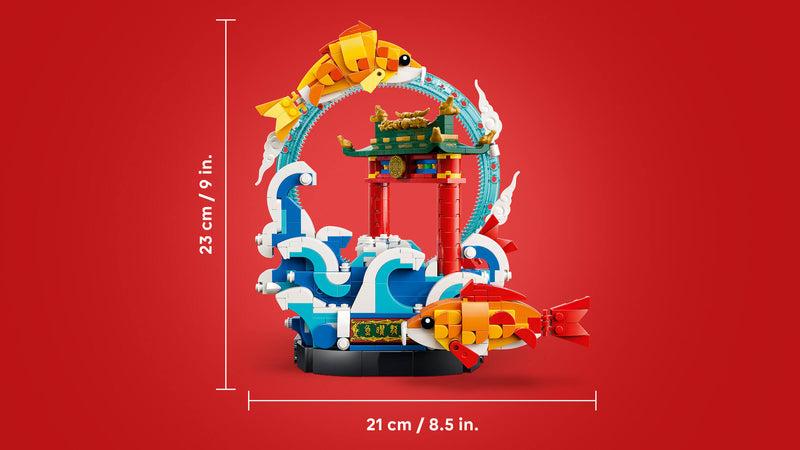 LEGO Prosperity Carp Leaping building set, imported from the UK