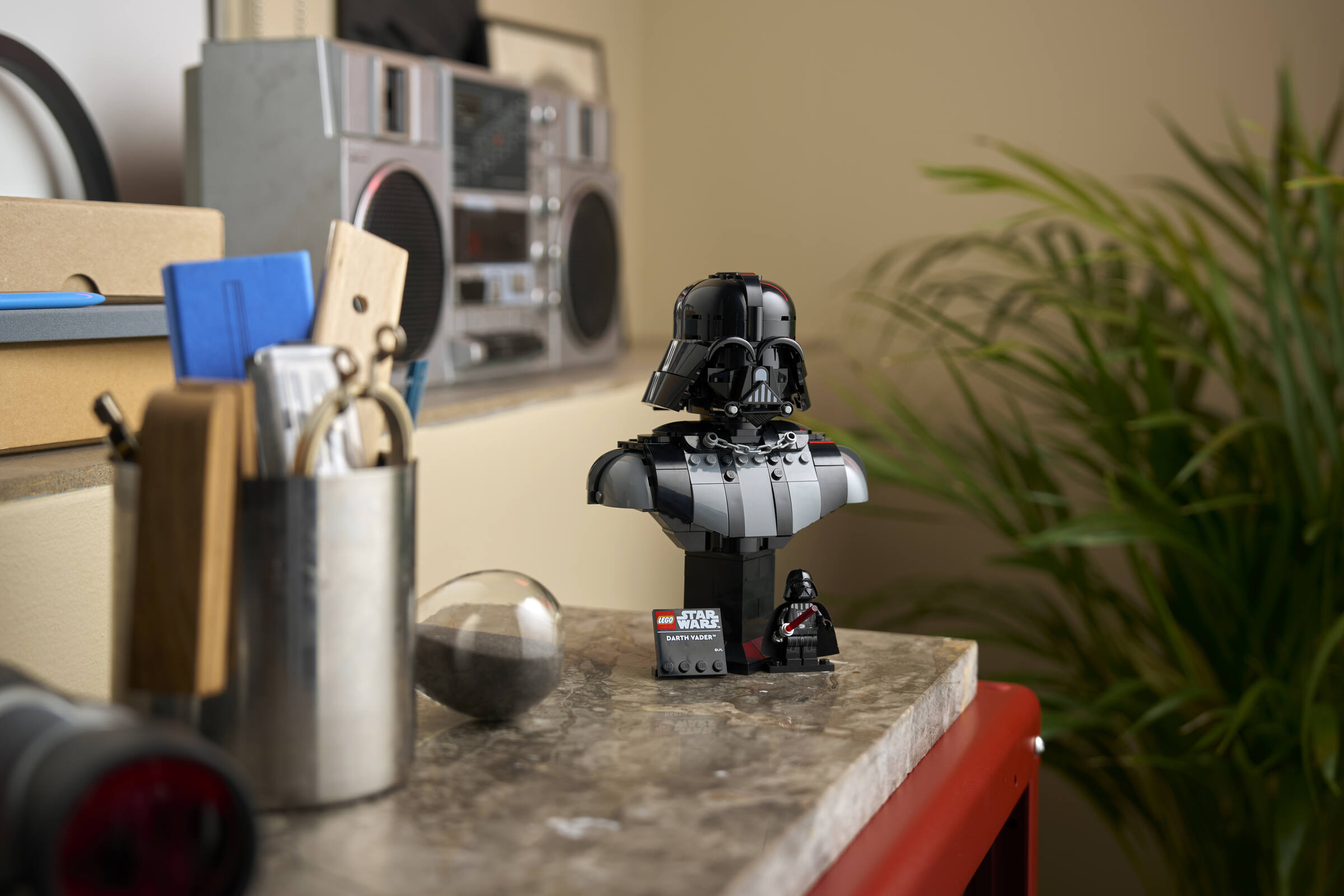 LEGO Star Wars Darth Vader Bust 75439, imported from the UK