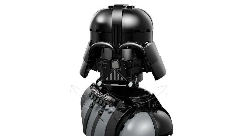 LEGO Star Wars Darth Vader Bust 75439, imported from the UK