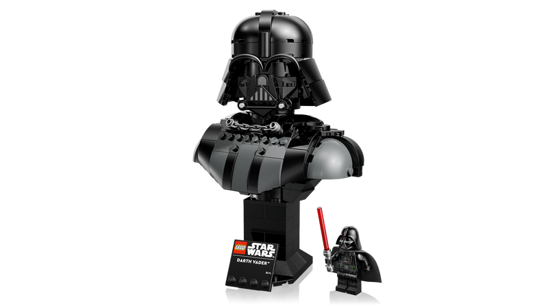 LEGO Star Wars Darth Vader Bust 75439, imported from the UK
