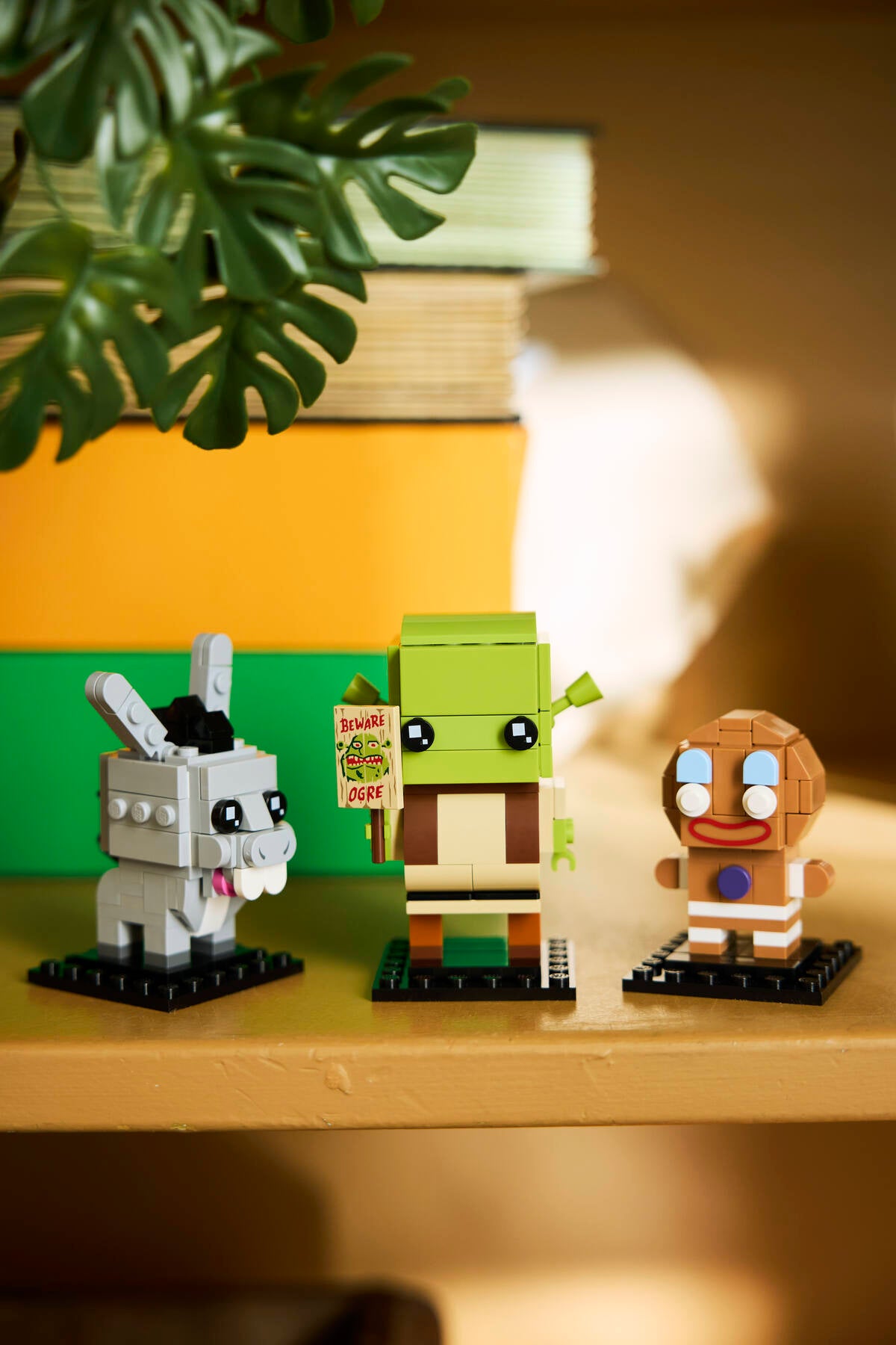 LEGO BrickHeadz Shrek Donkey Gingy 260-piece set (British brand)