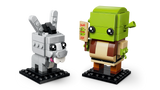 LEGO BrickHeadz Shrek Donkey Gingy 260-piece set (British brand)