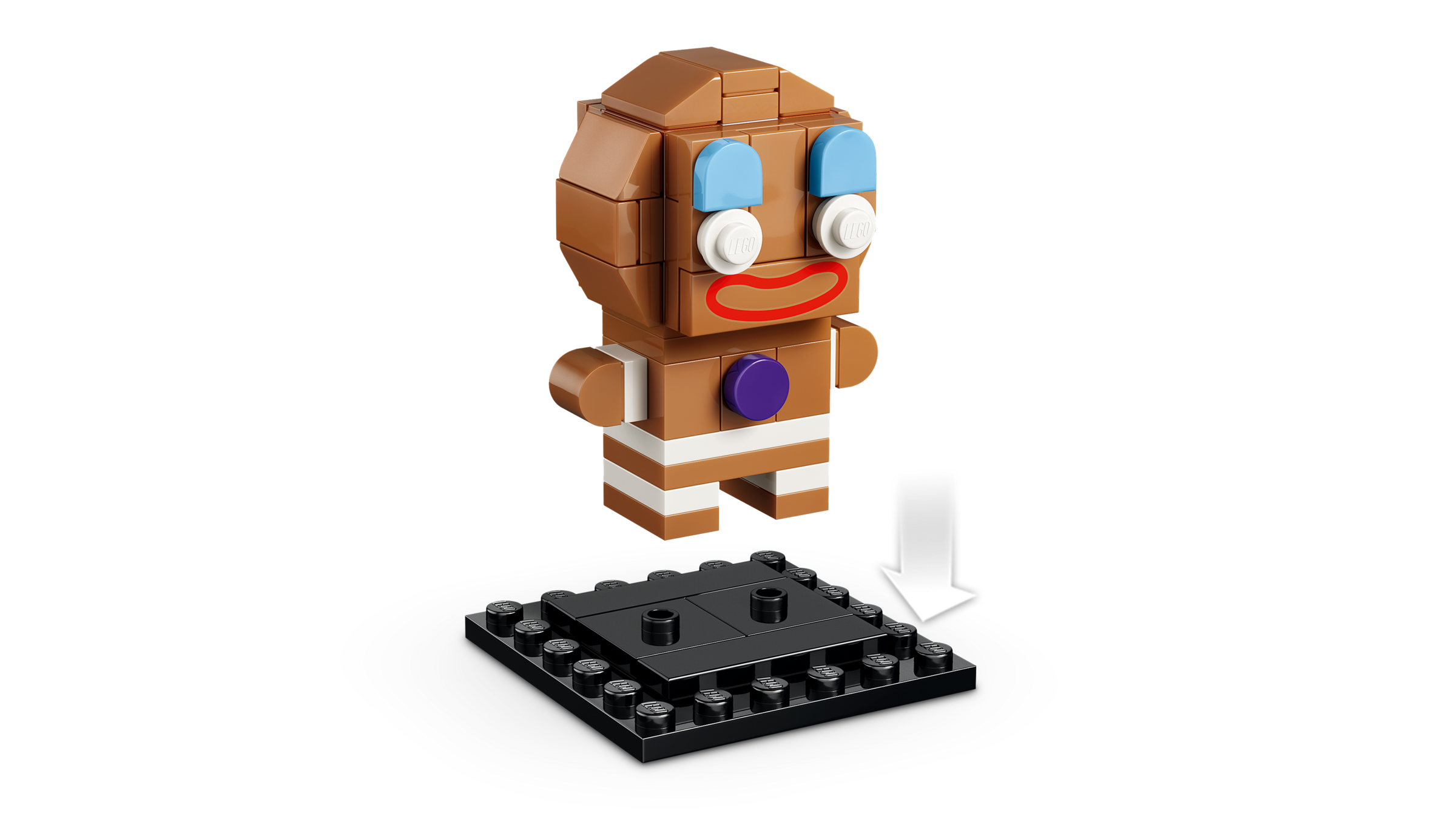 LEGO BrickHeadz Shrek Donkey Gingy 260-piece set (British brand)