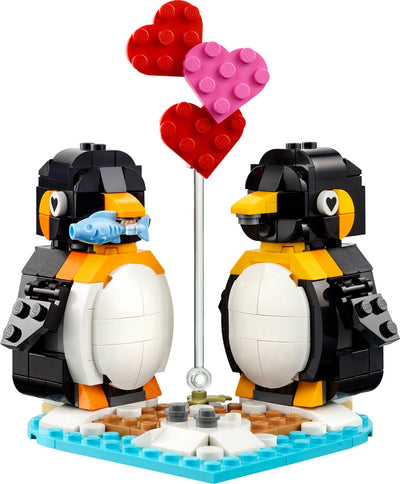 Lego LEGO Penguins in Love Valentine's Day Building Toy Kit 278 Pieces- Buy online at McGrocer