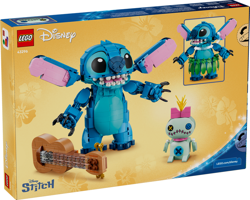 LEGO Disney Stitch & Scrump building set 713 pieces - British product