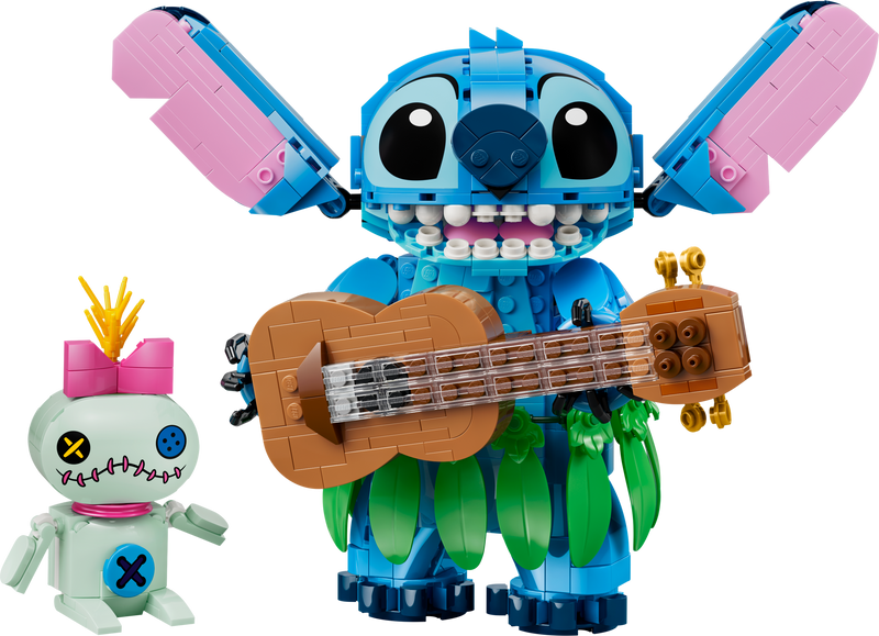 LEGO Disney Stitch & Scrump building set 713 pieces - British product