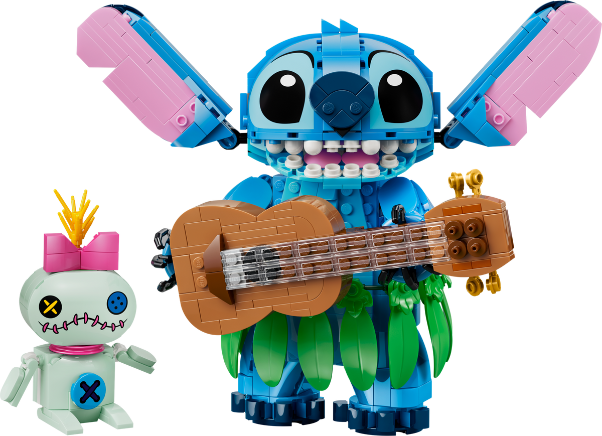 LEGO Disney Stitch & Scrump building set 713 pieces - British product