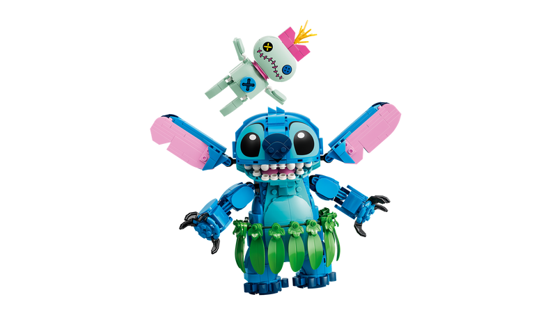 LEGO Disney Stitch & Scrump building set 713 pieces - British product