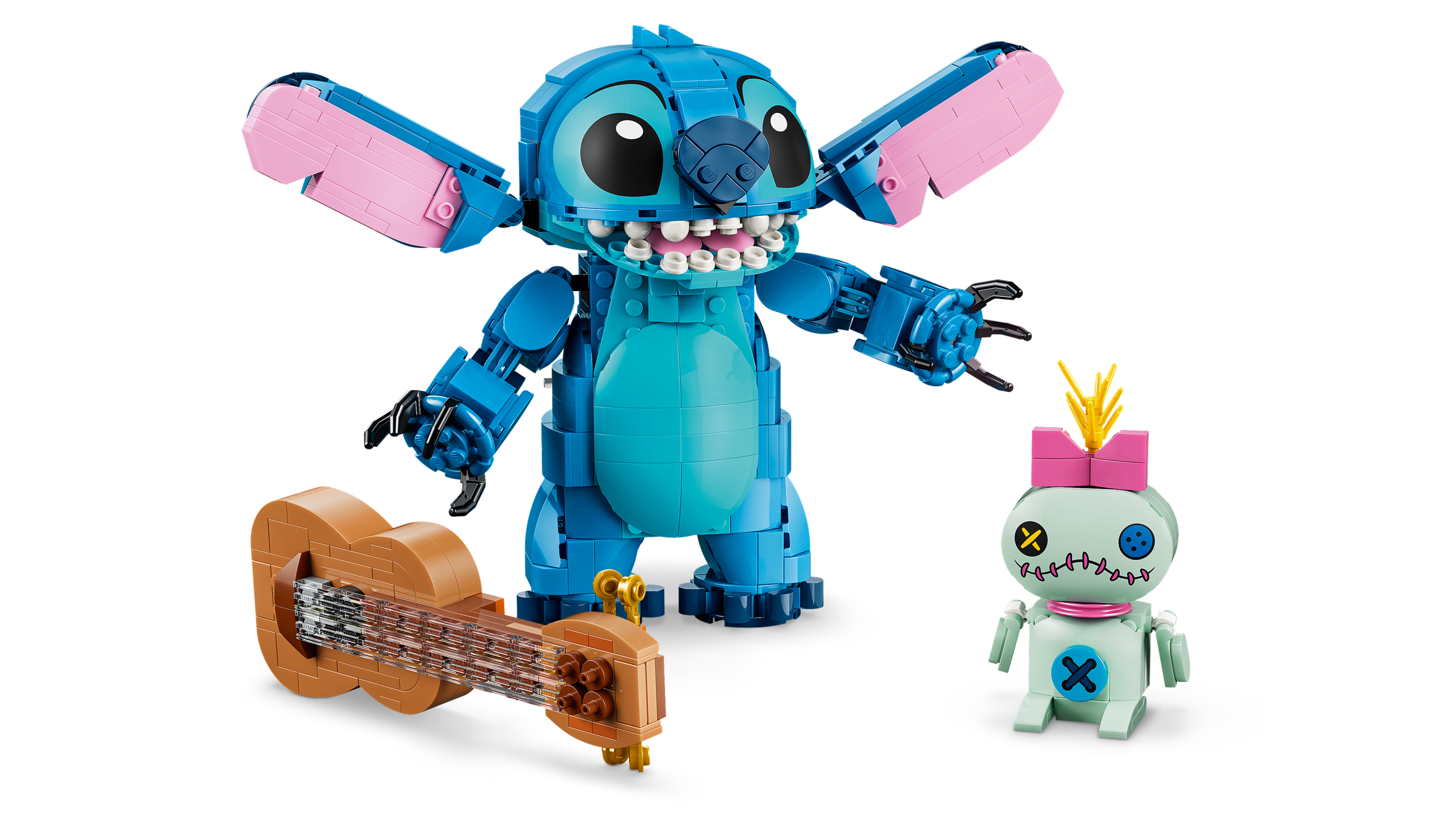 LEGO Disney Stitch & Scrump building set 713 pieces - British product