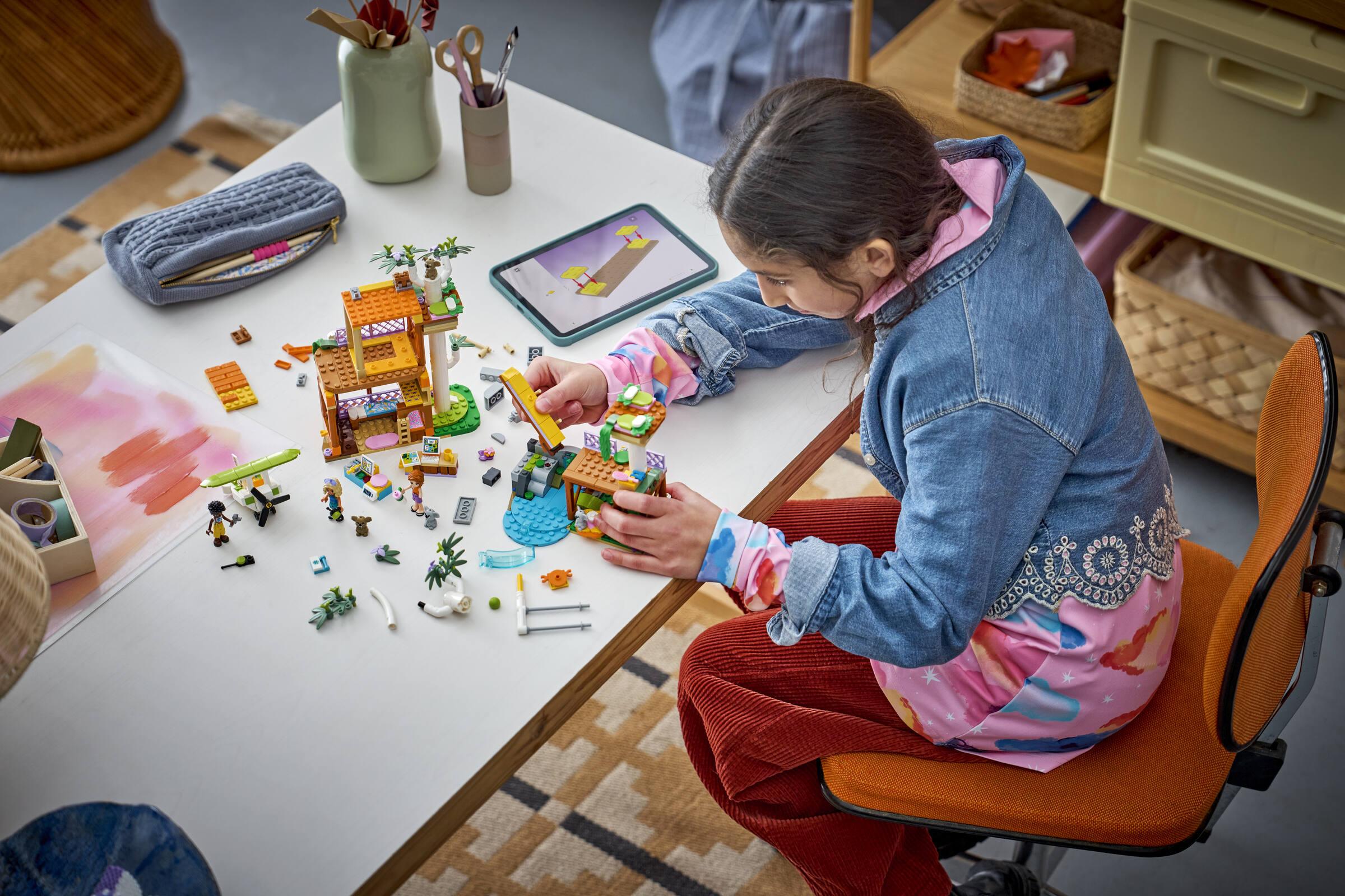 LEGO Friends Koala Habitat & Care Center building set, imported from the UK