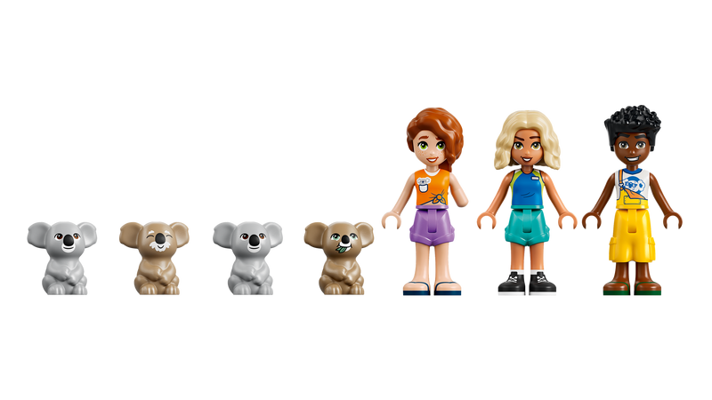 LEGO Friends Koala Habitat & Care Center building set, imported from the UK