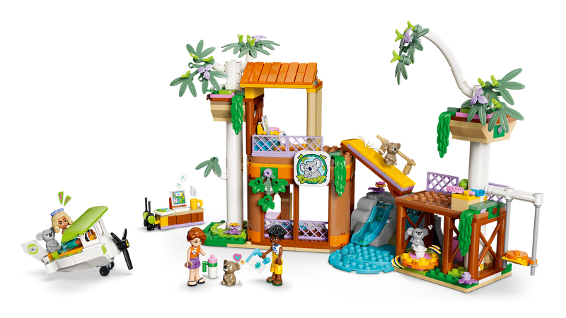 LEGO Friends Koala Habitat & Care Center building set, imported from the UK