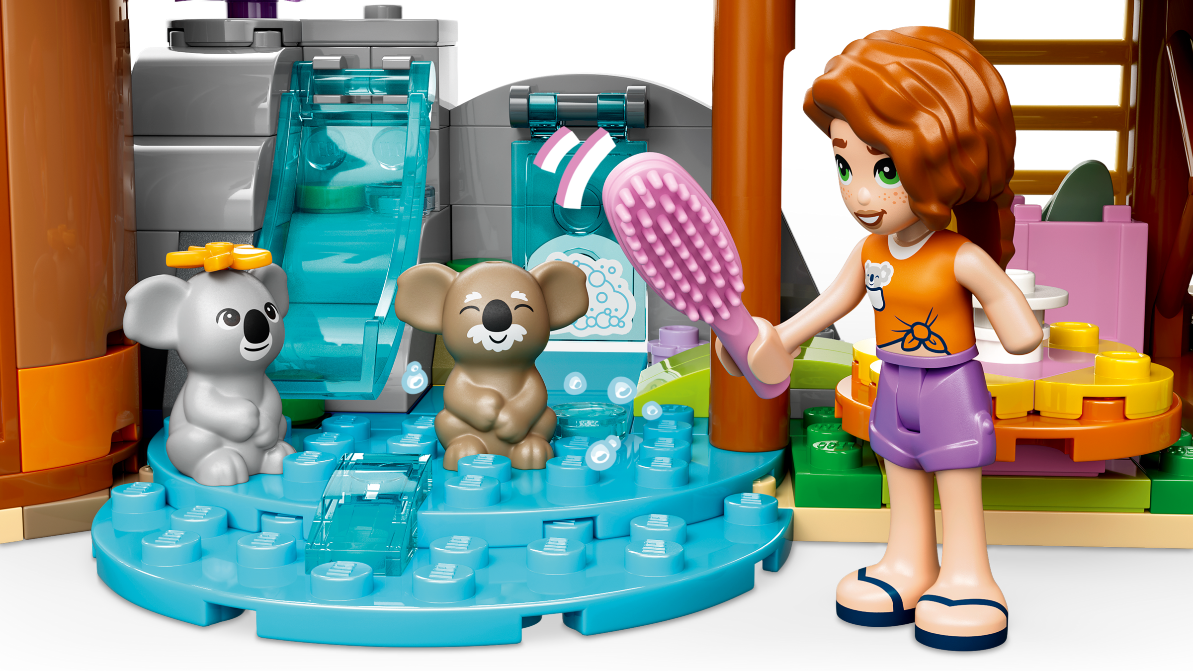 LEGO Friends Koala Habitat & Care Center building set, imported from the UK