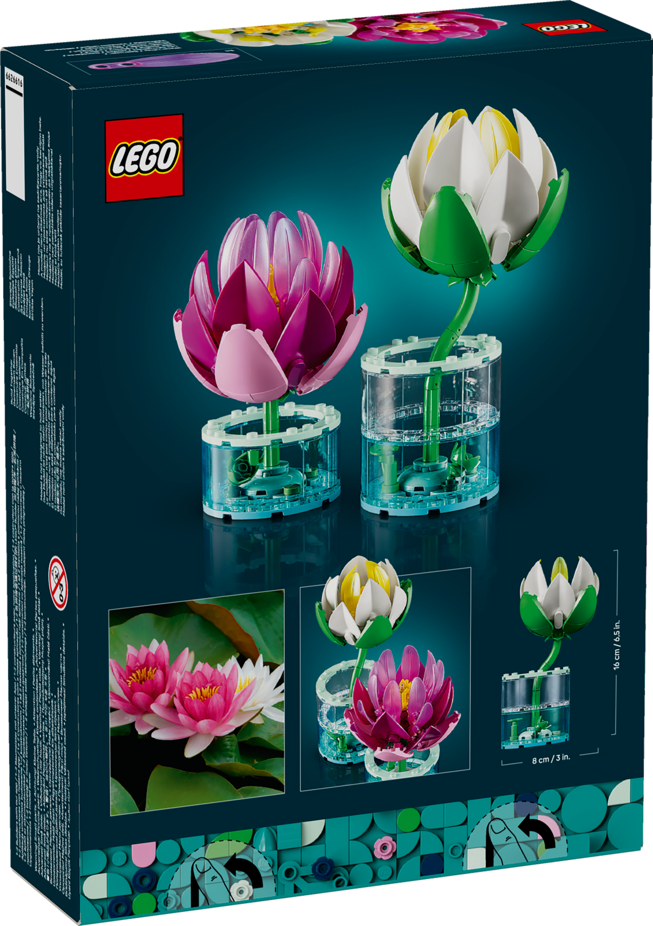 LEGO water lilies building set 259 pieces - British product
