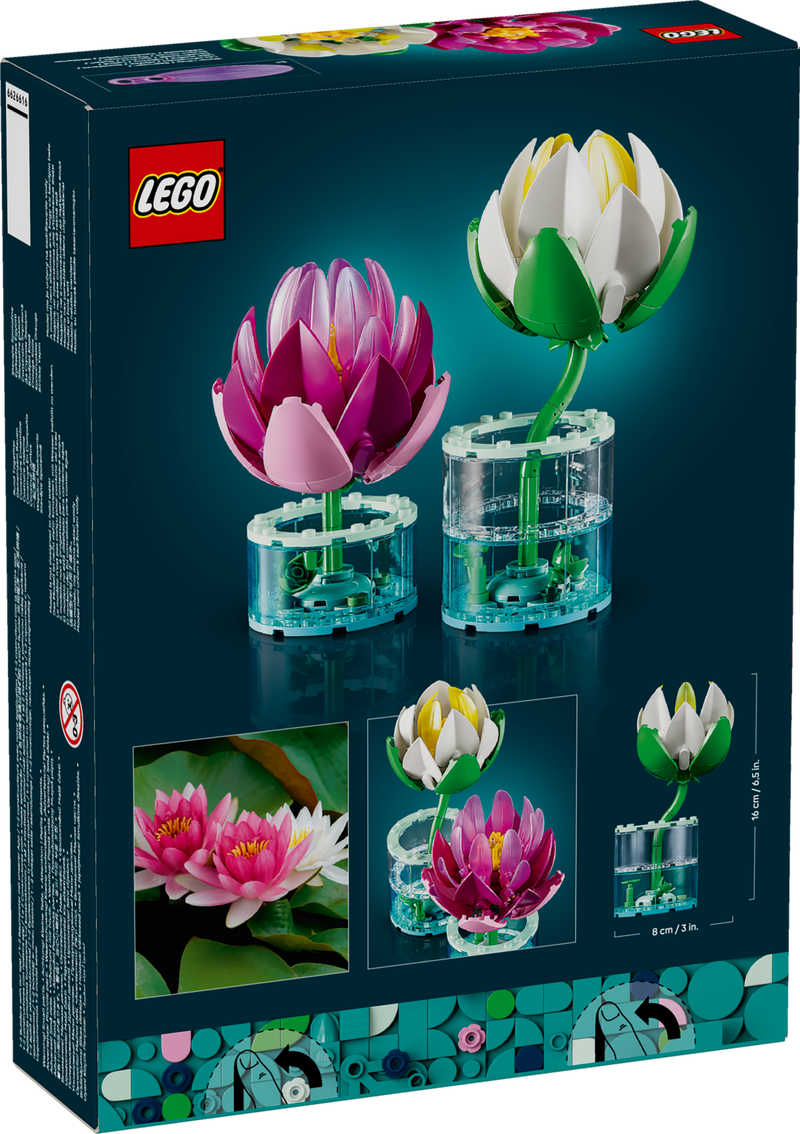 LEGO water lilies building set 259 pieces - British product