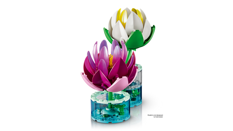 LEGO water lilies building set 259 pieces - British product
