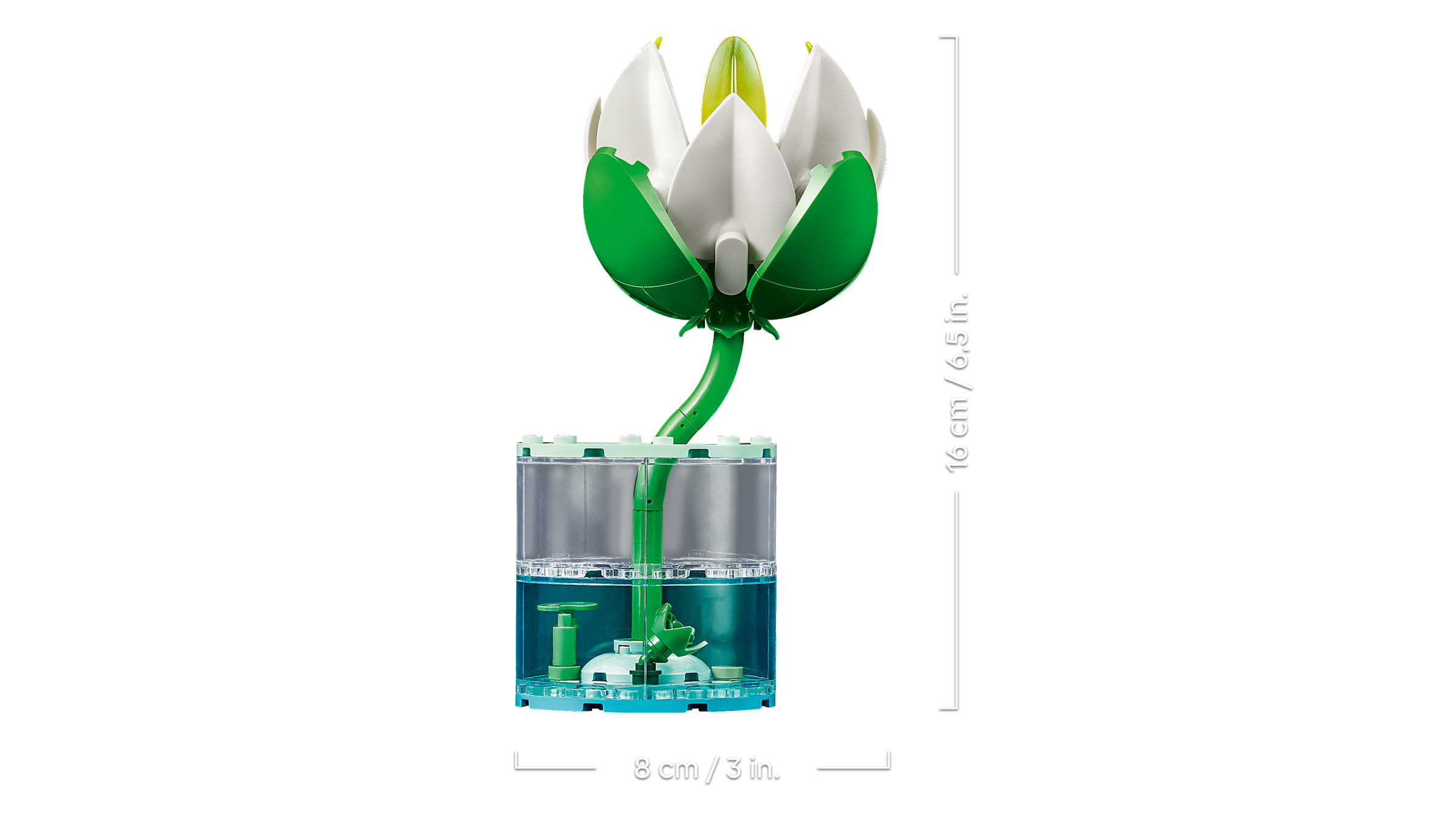 LEGO water lilies building set 259 pieces - British product