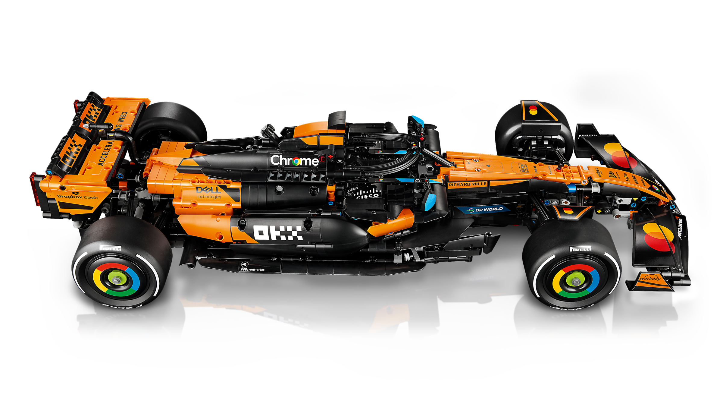 LEGO Technic McLaren MCL39 F1 car model 1:8 scale (British brand)