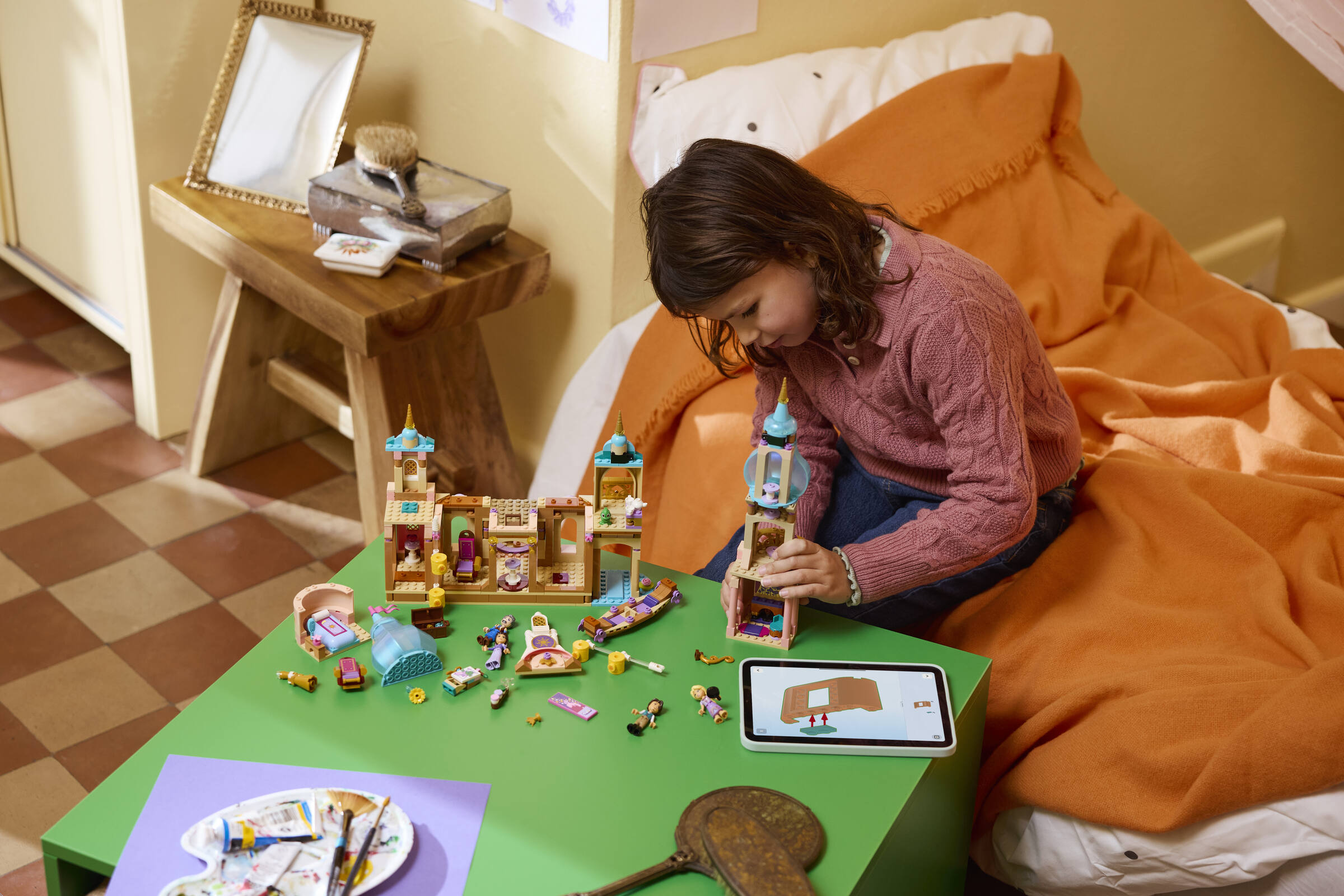 LEGO Rapunzel's Castle Disney Tangled building set (British brand)
