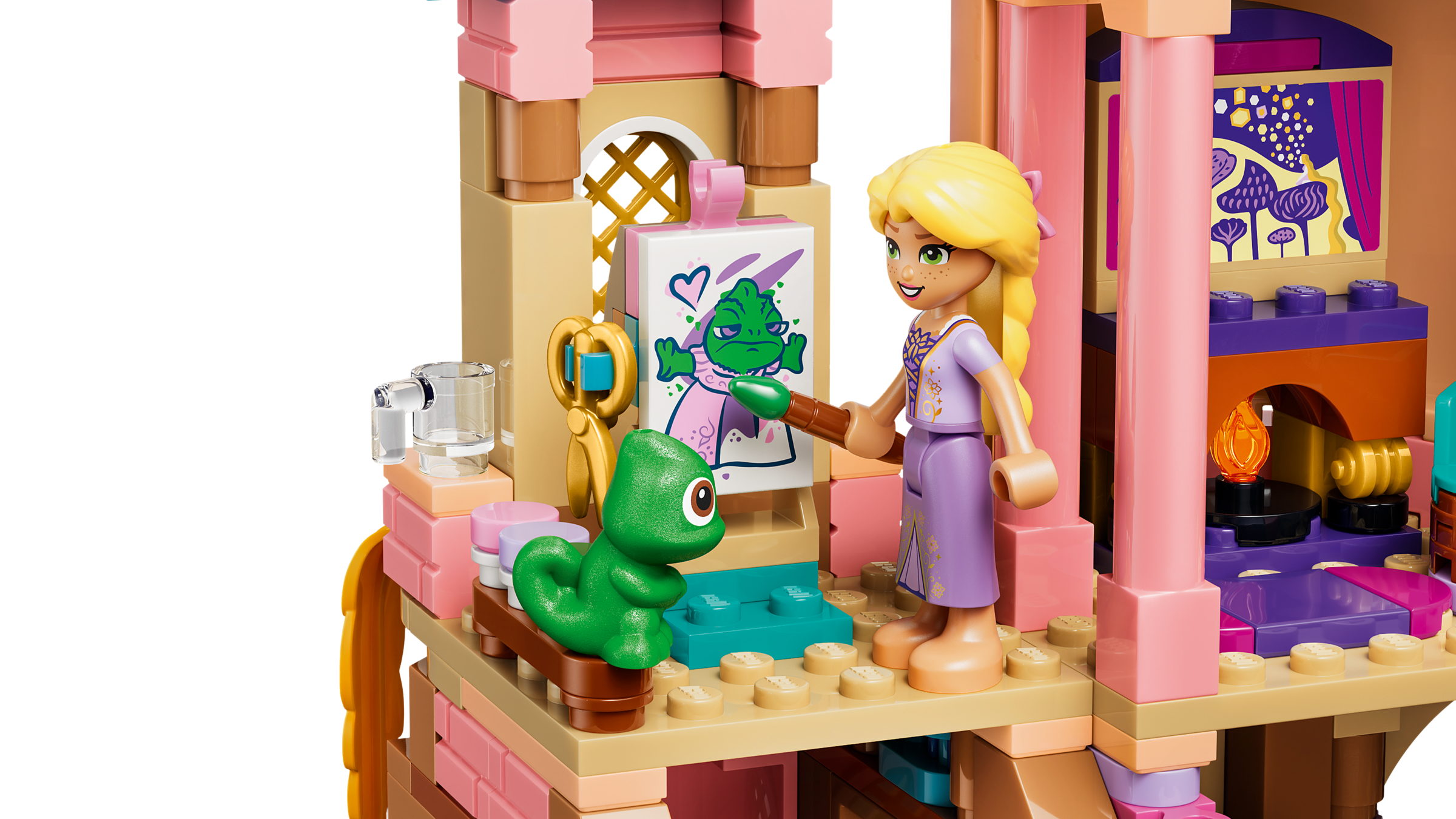 LEGO Rapunzel's Castle Disney Tangled building set (British brand)