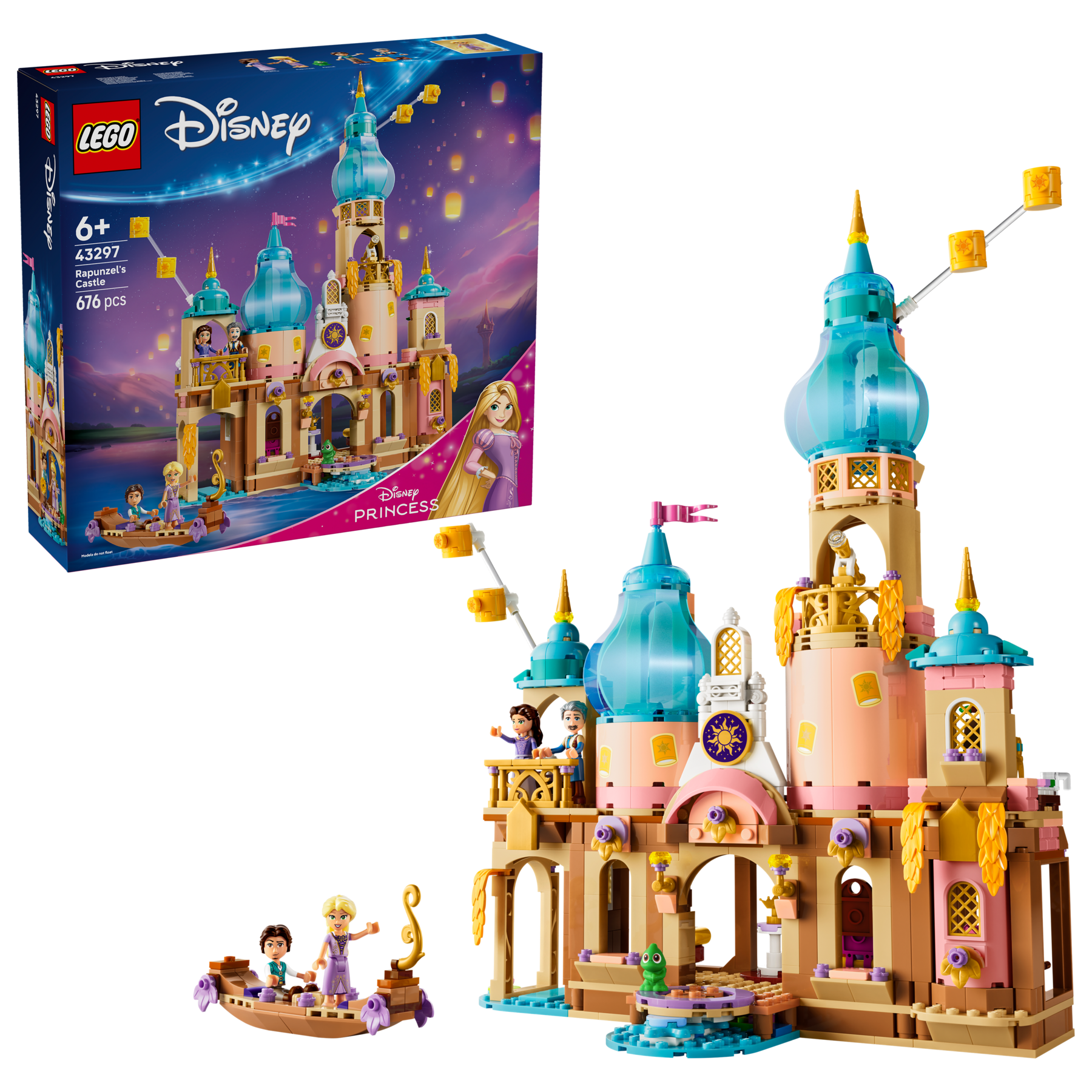 LEGO Rapunzel's Castle Disney Tangled building set (British brand)